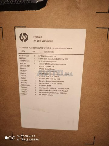 HP Z640 WORKTATION AVEC ECRAN 27 POUCES DELL - 7