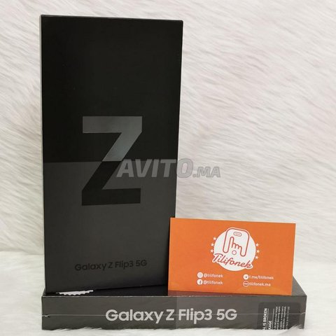Samsung galaxy Z flip 3 5G 128go-8go - 1
