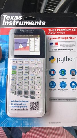 Texas Instruments TI-83 Premium CE Edition Python, Téléphones à Marrakech