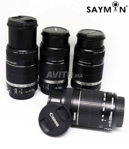 Objectif Canon EF-S 55-250mm Stabilizer - 1