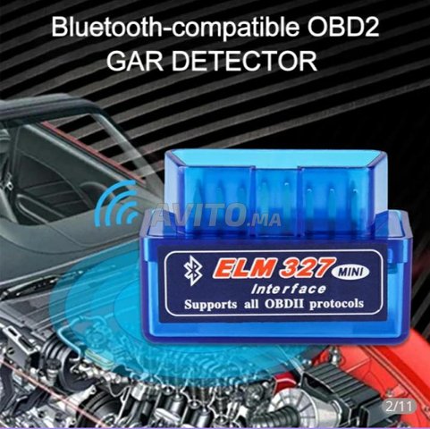 ELM 327 OBD Bluetooth Diagnostique automobile  - 2