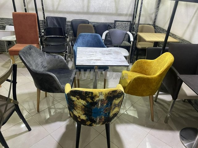 Chaises modernes pour café restaurant r001 - 7
