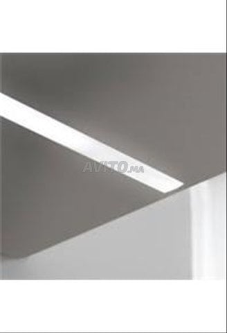 Profilé aluminium encastrable plat Opac - 2
