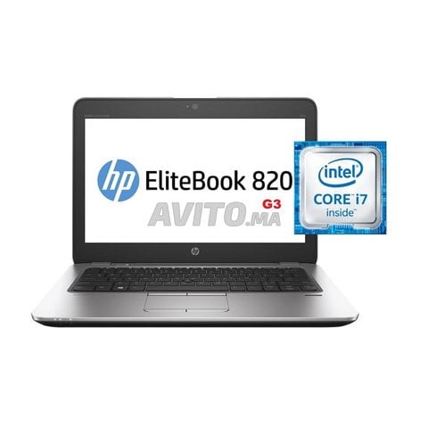Hp EliteBook 820 G3  i7-6éme 8GB 256GB SSD - 1