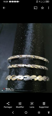Bijoux acier inoxydable argent sterling925 - 6