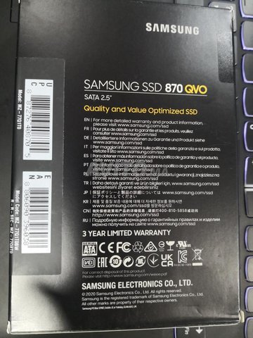 SSD 1TB Samsung 870 QVO Neuf - 4