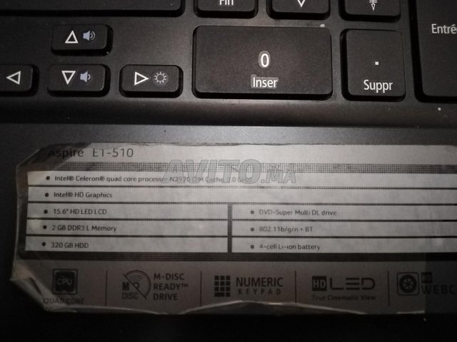 Pc portable Acer Aspire ET-510  - 2