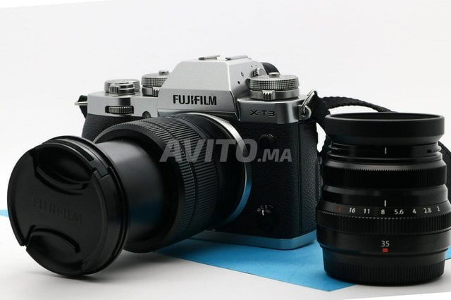 Pack Fujifilm X-T3 (Silver) avec deux objectifs  - 1