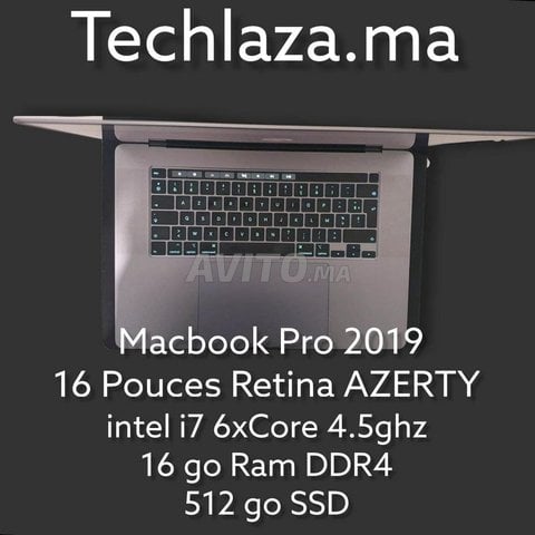 MacBook Pro 16 inch i7 6core 4.5ghz 16go 512gb - 3