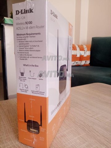 D Link Dsl 124 Wireless N300 Adsl2 Modem Accessoires Informatique Et Gadgets A Casablanca Avito Ma Misc