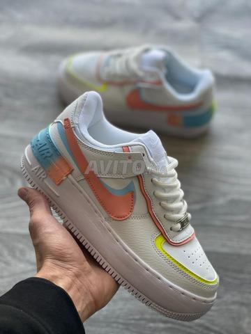 Nike AWMNS Air Force 1 Shadow (beige / rose / yellow) | 43einhalb Sneaker  Store
