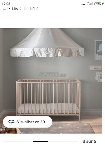 Lit Bebe Ikea Meubles Et Decoration A Casablanca Avito Ma Misc