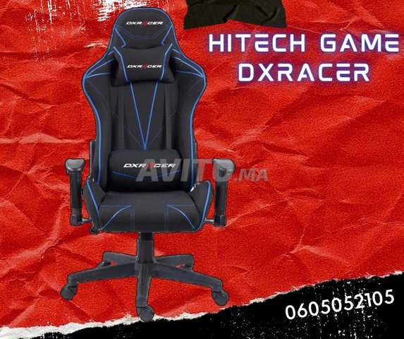Chaise Gamer DxRacer - DXR7 Noir&Blanc – Next Level PC Maroc