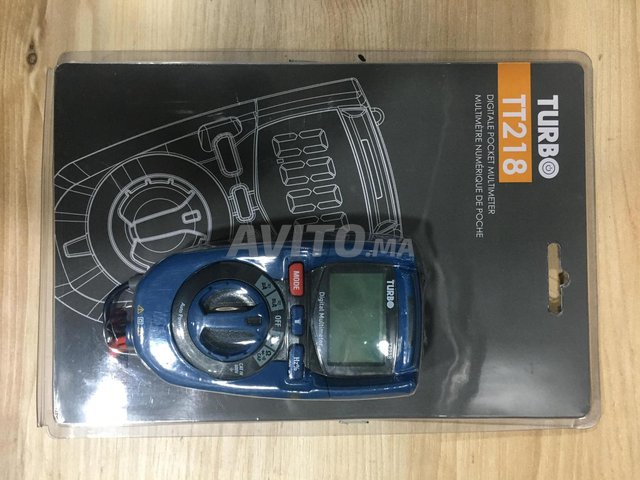 Accessoire outils de mesure TurboTronic Multimètre numérique de poche tt218