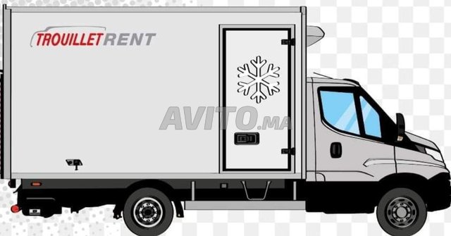 clipart camion frigo jac