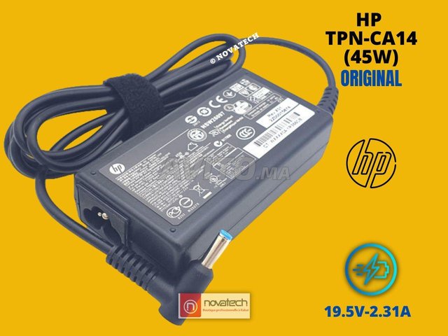 Chargeur ordinateur portable HP original 20V3.25A type-c 45w pour