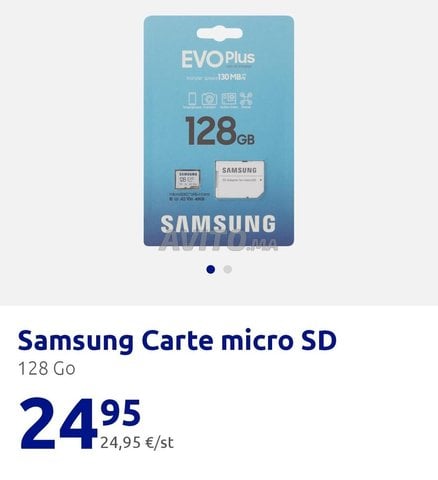 Carte microSD EVO Plus 128 Go
