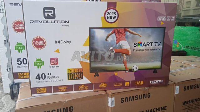 Télévision Revolution TV 24 Pouces HD Led Récepteur intégré – Prix -  Micromagma Maroc