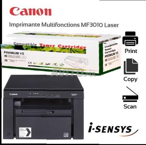 Canon Imprimante Laser Multifonction i-SENSYS MF3010 – Copie