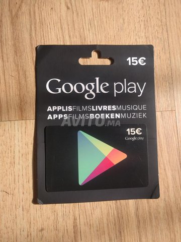 google play gift card, Accessoires informatique et Gadgets à Tanger