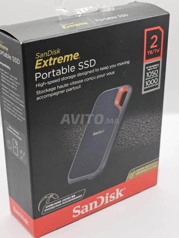 disque dur externe Sandisk E61 2tb, Accessoires informatique et Gadgets à  Casablanca