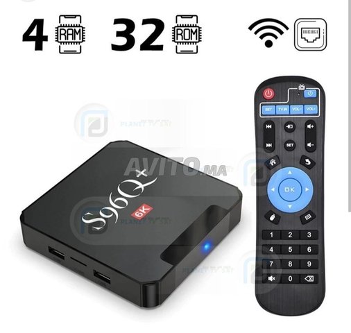 TV Box X96Q PRO ANDROiD 11 4K FULL HD 2.4G et 5G, Image & Son à Oujda