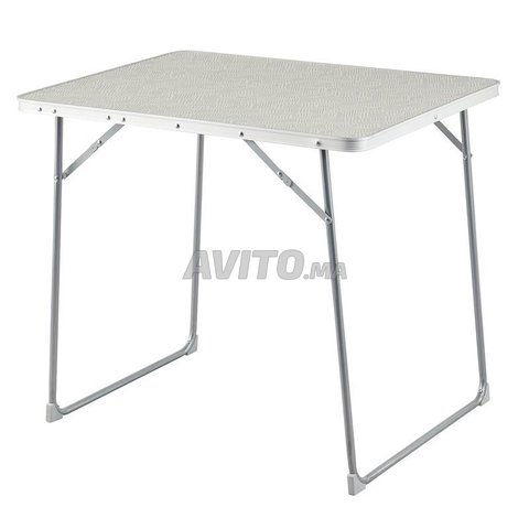 Table De Camping Pliable Aluminium 90 x 60 x 70 cm - E-COMAROC