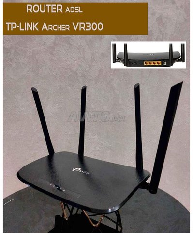 TP-LINK Archer VR300 Modem Routeur sans Fil AC1200 Fibre/VDSL/ADSL