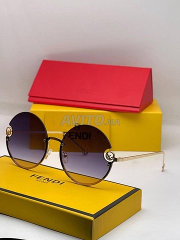 Lunette Solaire Ronde Fendi Femme Sacs et Accessoires