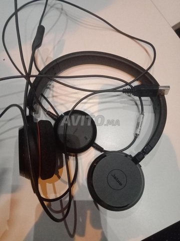 Casque stéréo sans-fil Jabra Jabra Evolve2 75 - Maroc 