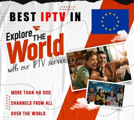 WORLD IPTV 4K FHD 12 MOIS CHAÎNES & VOD, Services à Casablanca