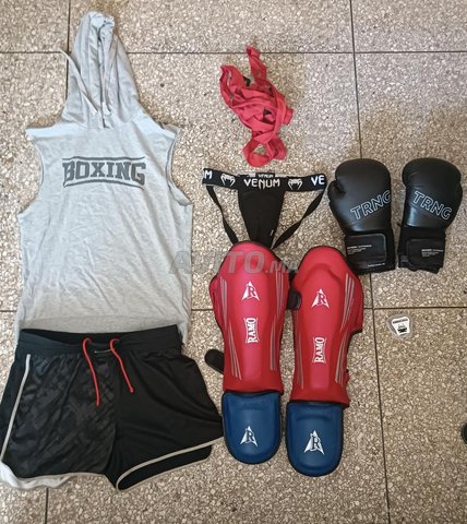 Short Kickboxing Murdo Muay Thai Noir au Maroc Chez Goprot 100% originale  Hoojan