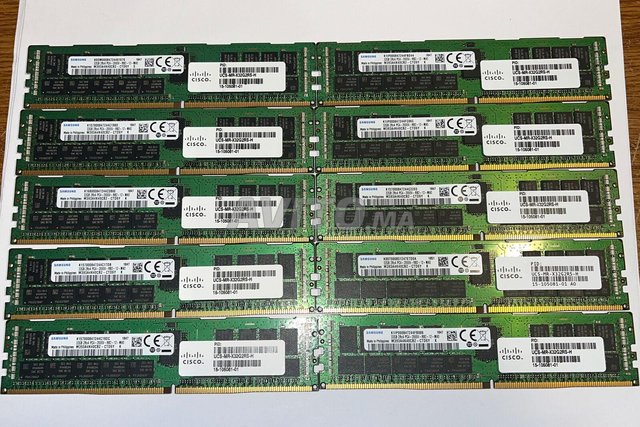 RAM 16 Go DDR4 2133P-R MHz CL15 Reg ECC 2Rx4 PC4 (Remis à Neuf)