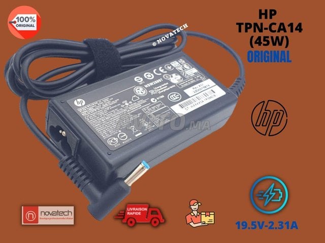 Chargeur ordinateur portable Hp 19.5V /2.31A /45W