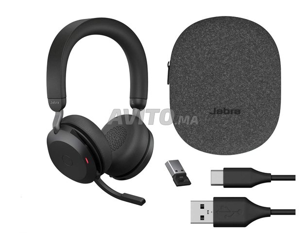 Casque sans fil Jabra Evolve2 65 MS Stéréo USB-A - JPG