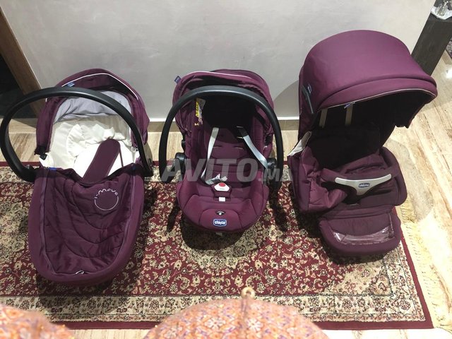 Poussette chicco store trio mauve