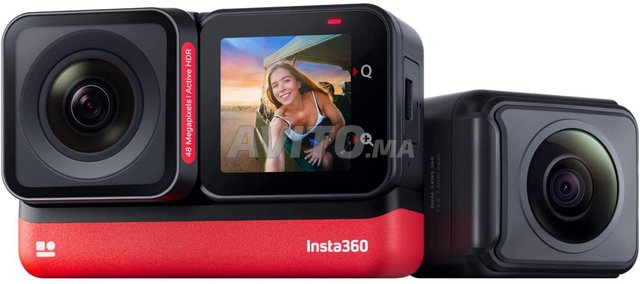 Caméra sport Insta360 ONE X2 Noir au Maroc