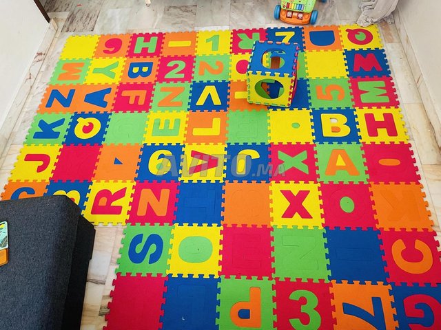 HOMFA Puzzle Tapis de Jeu Enfant en Mousse EVA, Dalle Mousse Bébé