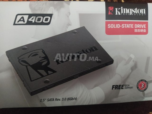 SSD A400 – 120Go–1.92To - Kingston Technology