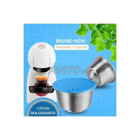 dolce gusto capsule inox Solide Rechargeable