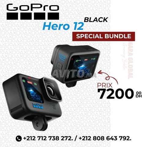 GoPro Hero 12 Black avec ses Accessoires