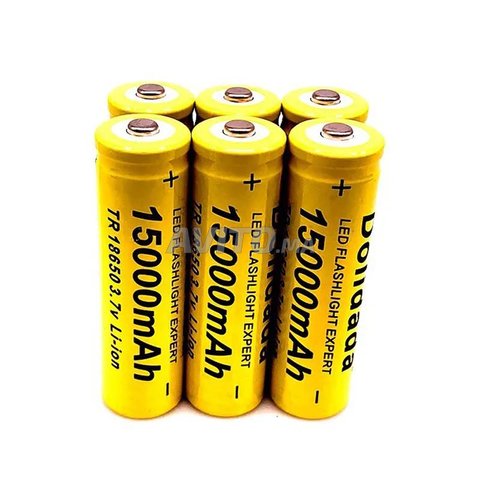 Batterie Li-ion 18650 3.7V 6800mAh | Shop4makers Maroc