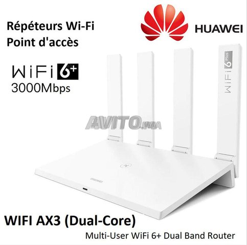 HUAWEI AX3 Pro Routeur 3000Mbps WiFi 6 Plus Quad Core – Votre