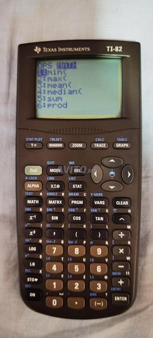TEXAS INSTRUMENTS - Calculatrice - TI-82 Calculatrice scientifique
