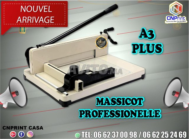 Massicot manuel A3 +