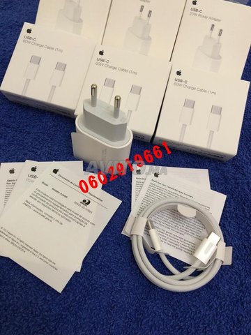 Chargeur iphone 15 pro max Câble 60W