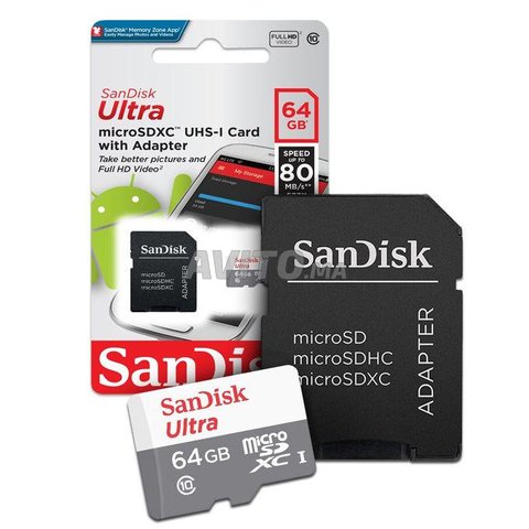 Carte SDHC SanDisk Extreme UHS-I 32GB prix Maroc