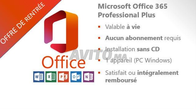 licence packs office 2019/2021 / windows 11/10 Pro, Accessoires  informatique et Gadgets à Rabat