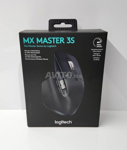 Logitech MX Master 3S (Graphite) - Souris PC - Pc Gamer Casa