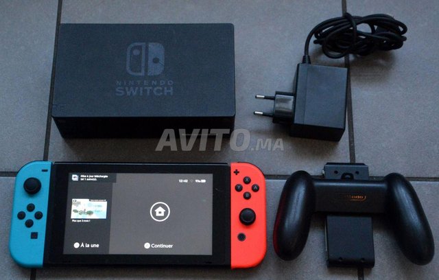 Nintendo Switch avec 3 jeux et la pochette, Jeux vidéo et Consoles à  Agadir Melloul